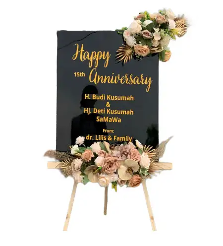 Papan Bunga Akrilik Wingkotinumpuk